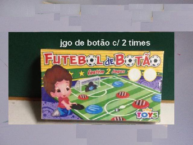 Jogo de Futebol Botão 2 times 2 seleçoes Mini Toys / Kits jogos